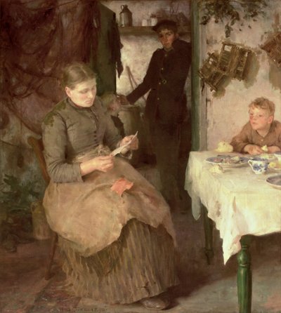 The Message, 1890 by Henry Scott Tuke