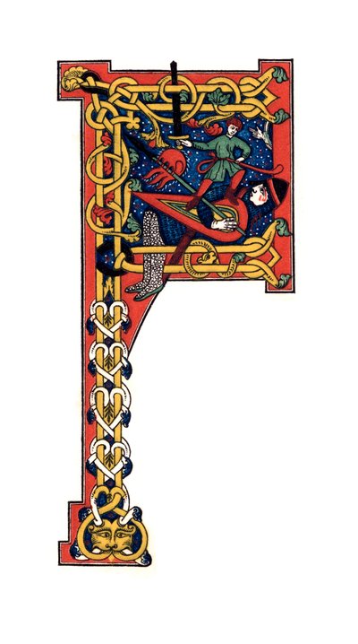 Initial letter F by Henry Shaw