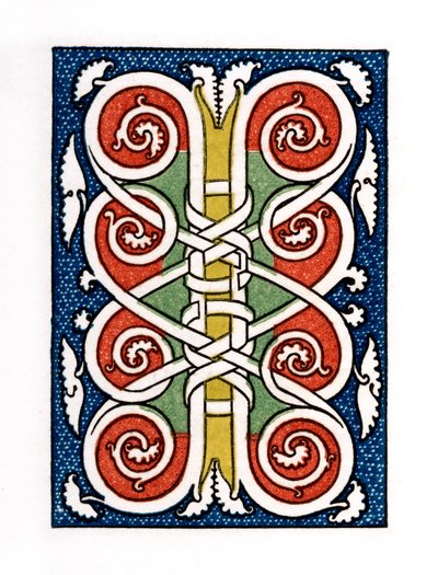 Initial Letter I, 1476 by Henry Shaw