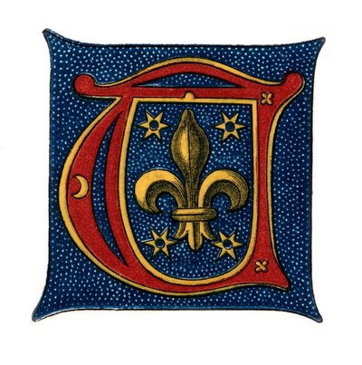 Initial Letter T by Henry Shaw