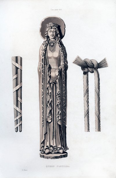 Queen Clotilda by Henry Shaw