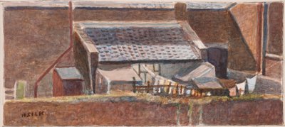 Rounton Road Lean-to by Henry Silk
