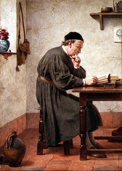 His Favourite Author by Henry Stacey Marks