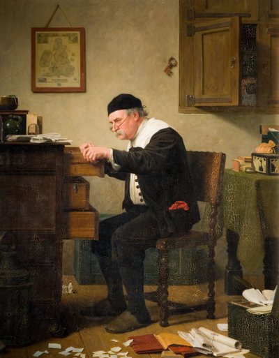 Where Is It, 1882 by Henry Stacy Marks