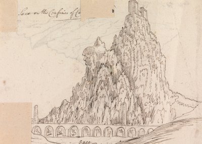 Castle of Sax by Henry Swinburne