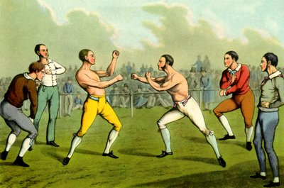 Bare-Knuckle Boxing by Henry Thomas Alken