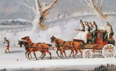 Hull to London Coach by Henry Thomas Alken