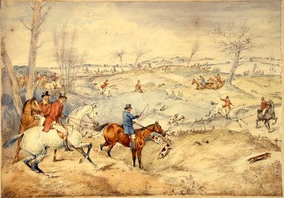 Hunting Scenes: Tally-Ho by Henry Thomas Alken