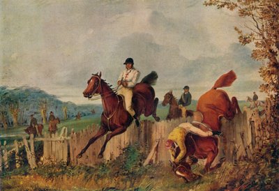 Steeplechasing, c1805-1851, 1924 by Henry Thomas Alken