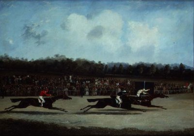 The Finish of the St. Leger by Henry Thomas Alken