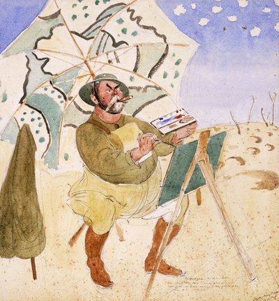 John Singer Sargent Painting by Henry Tonks