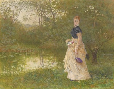 Beside the Lily-Pond by Henry Towneley Green