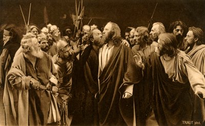Judas Betrays His Master, 1922 by Henry Traut