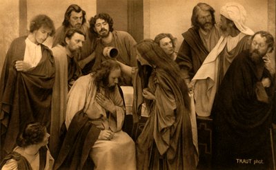 The Anointing by Henry Traut