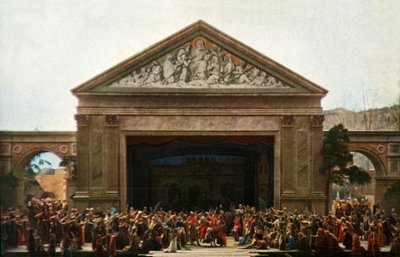 The entry into Jerusalem by Henry Traut