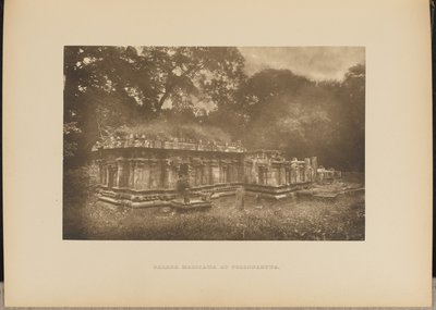 Dalada Maligawa at Polonnaruwa by Henry W. Cave