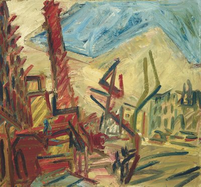 Tree in Mornington Crescent by Henry Wallis