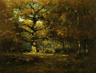 Connecticut Woods by Henry Ward Ranger
