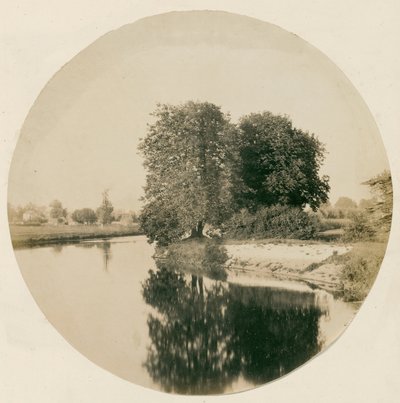 Untitled [The Thames near Weybridge], c. 1856 by Henry White