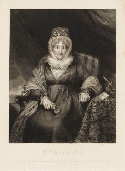 Mrs Hannah More by Henry William (after) Pickersgill