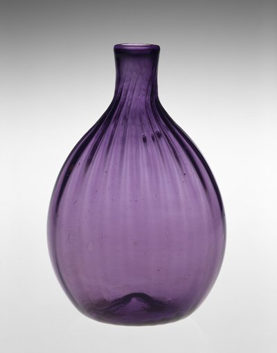 Pocket Bottle by Henry William (attr.to) Stiegel