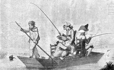 Patience in a Punt, 1792 by Henry William Bunbury