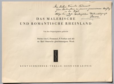 Das Malerische und Romantische Rheinland by Henry Winkles