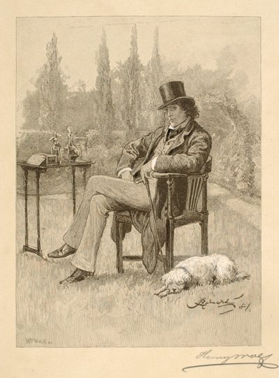 Henry Irving at Home by Henry Wolf