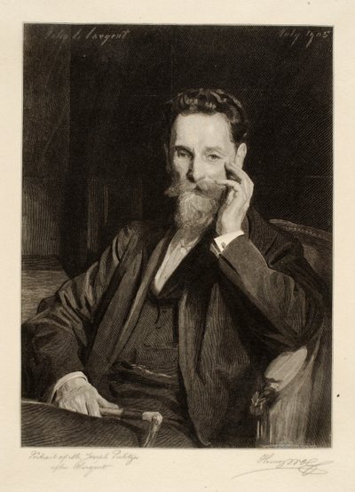 Joseph Pulitzer by Henry Wolf