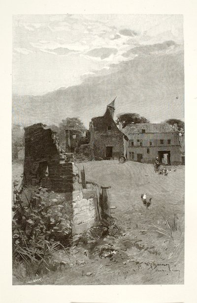The Ruins of Hougomont by Henry Wolf