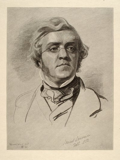 William Makepeace Thackeray by Henry Wolf