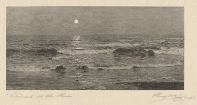 Twilight by Henry Wolf, after Alexander Harrison