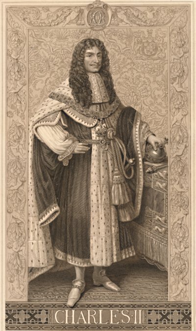 Charles II by Herbert Bourne