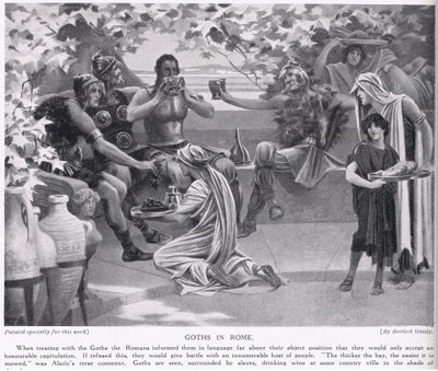 Goths in Rome by Herbert Gandy