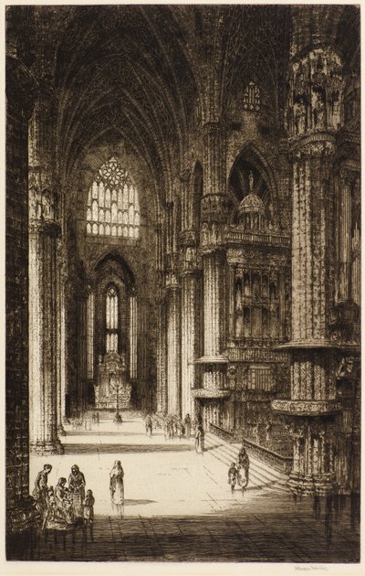 Cologne Cathedral by Herbert Gordon Warlow