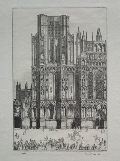 Wells Cathedral by Herbert Gordon Warlow