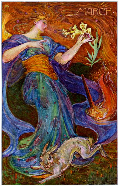March, 1898 by Herbert Granville Fell