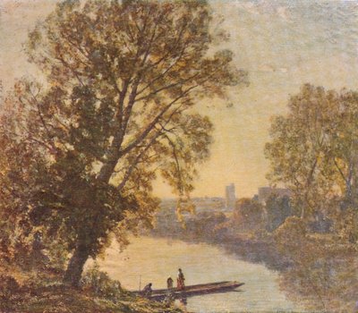 Early Morning Avignon by Herbert Hughes Stanton