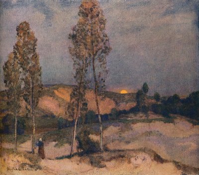 Sand Dunes, Pas De Calais by Herbert Hughes Stanton