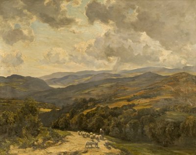 Welsh Hills near Barmouth by Herbert Hughes Stanton