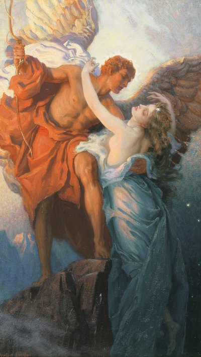 Day and the Dawnstar by Herbert James Draper