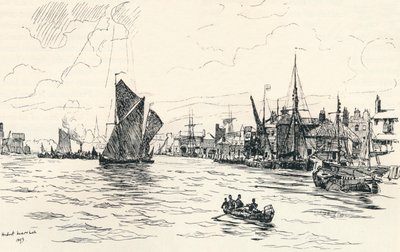 From Limehouse Pier by Herbert Menzies Marshall