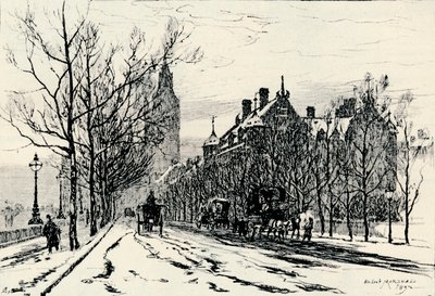 The Embankment, Westminster by Herbert Menzies Marshall