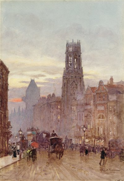View Down London Street by Herbert Menzies Marshall