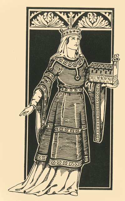 The Empress Cunigunda, 1002-1024, 1924 by Herbert Norris