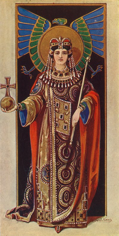 The Empress Irene A.D. 797-802, 1924 by Herbert Norris