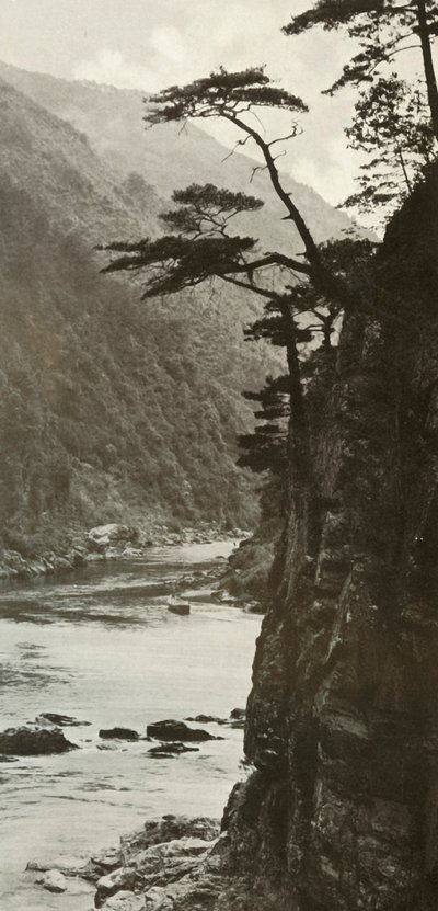 A Glen on the Katsura-Gawa by Herbert Ponting