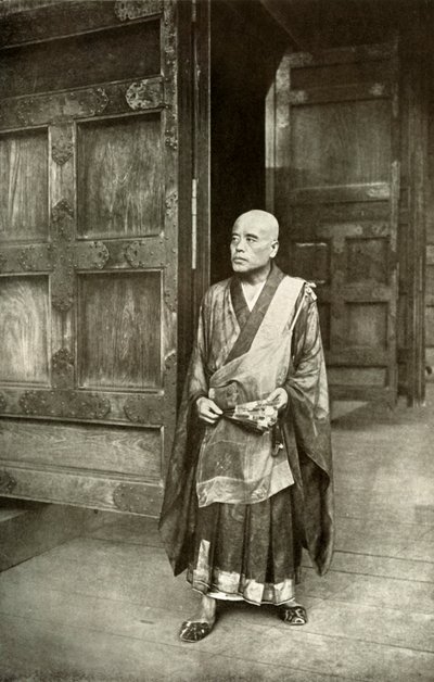 A Priest of Buddha by Herbert Ponting