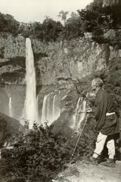 Kegon-No-Taki, 1910 by Herbert Ponting