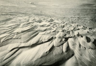 Sastrugi, 21 February 1911 by Herbert Ponting